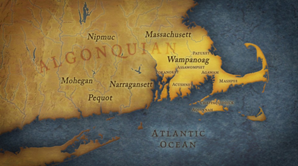 The land of the Wampanoag nation before the invasion