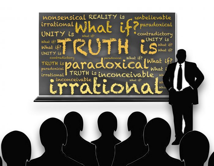 What if truth is inconceivable, paradoxical, irrational?