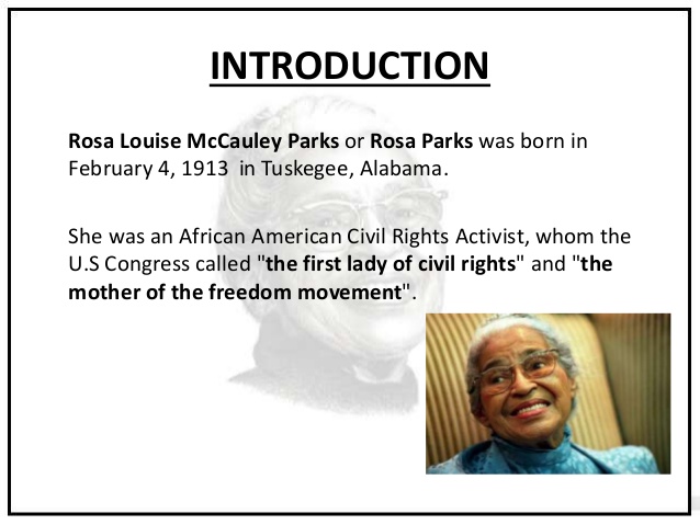 Rosa Parks 1955 Justice Versus Conscience