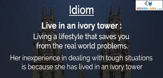 ivory tower meaning