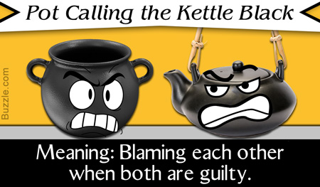 The pot calls the kettle black - Justice versus conscience